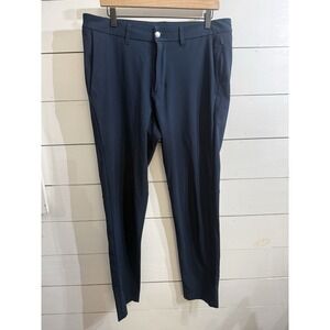 Lululemon Pants Mens 34x31 Navy Blue ABC Slim Fit Utilitech Warpstreme